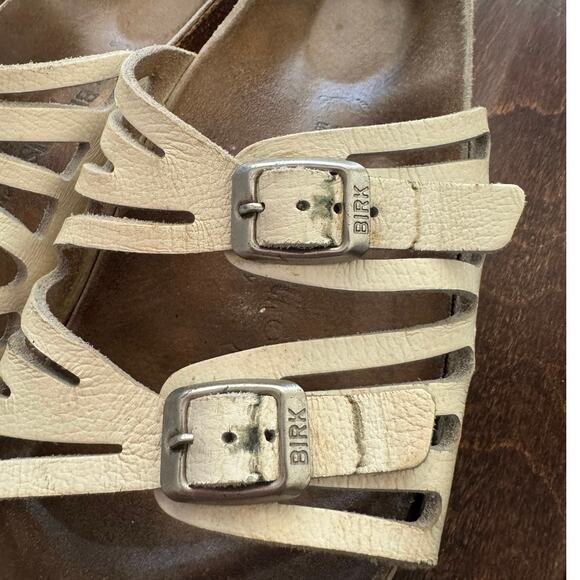 Birkenstock Tan Sandals with Buckles - Picture 6 of 7